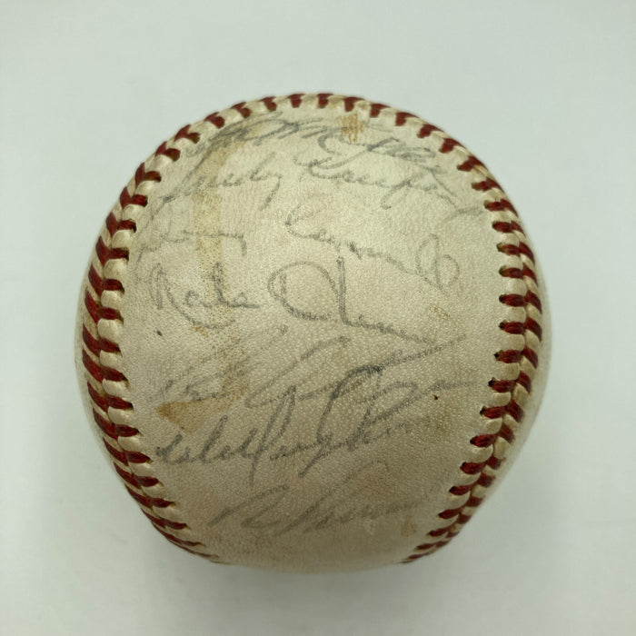 1964 Los Angeles Dodgers Team Signed National League Baseball JSA COA