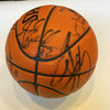 Michael Jordan 1997-98 Chicago Bulls Team Signed Basketball "The Last Dance" JSA
