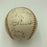 Babe Ruth & Ty Cobb Hall Of Fame Multi Signed Baseball JSA COA