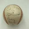 Babe Ruth & Ty Cobb Hall Of Fame Multi Signed Baseball JSA COA