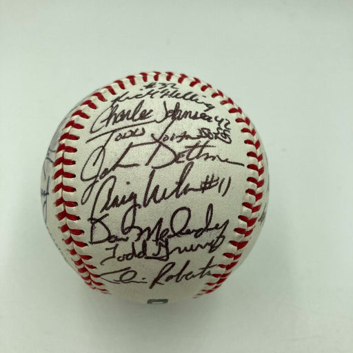 1991 Olympics Team USA Gold Medal Team Signed Baseball With Beckett COA