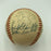 1947 New York Yankees World Series Champs Team Signed Baseball JSA COA