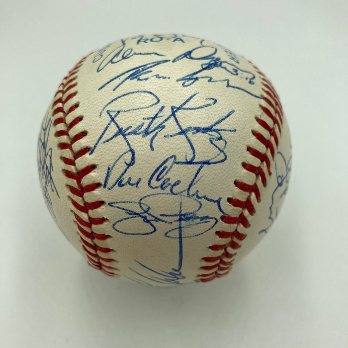 Ken Griffey Jr. Rookie 1989 Seattle Mariners Team Signed Baseball PSA & Beckett