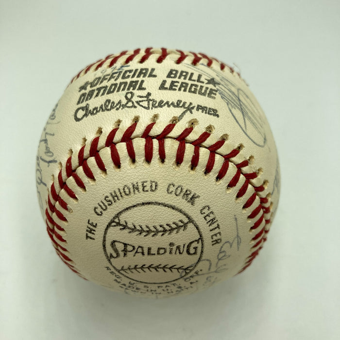 1975 New York Mets Team Signed National League Baseball Tom Seaver JSA COA
