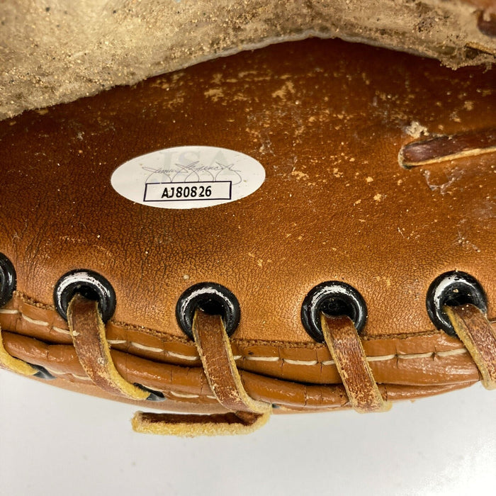 Yogi Berra Signed 1950's Wilson Catcher's Mitt Glove JSA COA