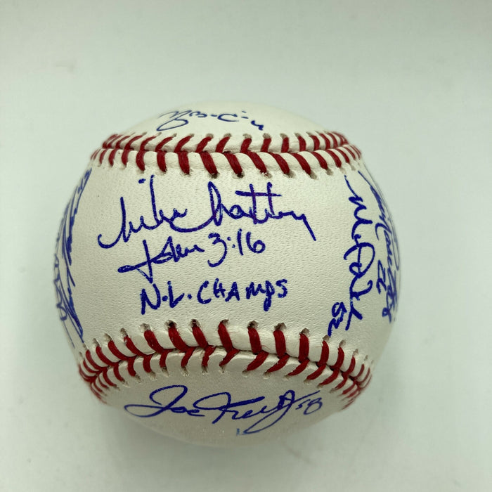 2013 St. Louis Cardinals NL Champs Team Signed World Series Baseball JSA COA