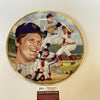 TOM SEAVER AUTOGRAPHED GARTLAN CERAMIC FULL SIZED PLATE JSA COA