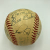 1975 Los Angeles Dodgers Team Signed Baseball Walt Alston Tommy Lasorda JSA COA