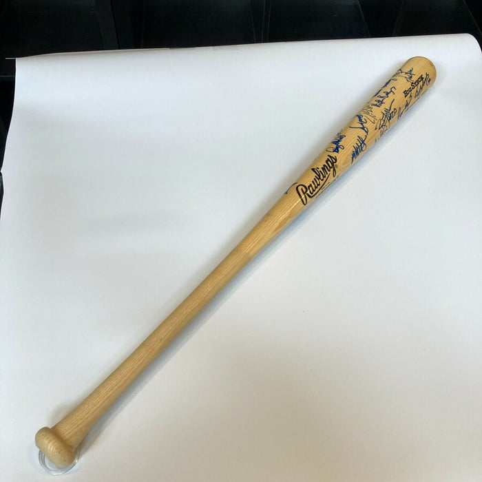 1997-2000 MLB Top Prospects Multi Signed Baseball Bat With Alfonso Soriano