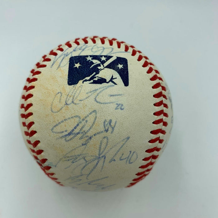 Aaron Judge Pre Rookie Yankees Team Signed Game Used Baseball JSA