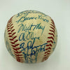 Roberto Clemente Final Season 1972 Pittsburgh Pirates Team Signed Baseball JSA