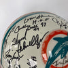 1972 Miami Dolphins Super Bowl Champs Team Signed Full Size Helmet JSA COA