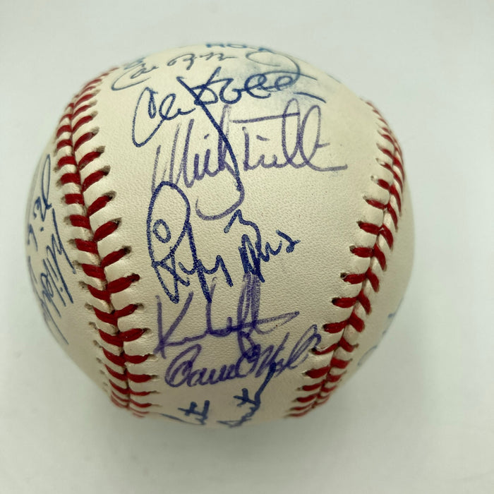 1994 All Star Game Team Signed Baseball Cal Ripken Jr. Kirby Puckett JSA COA