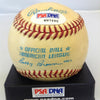Rare Joe Cowley No Hitter Game Used Signed Inscribed Baseball Sep 19, 1985 PSA