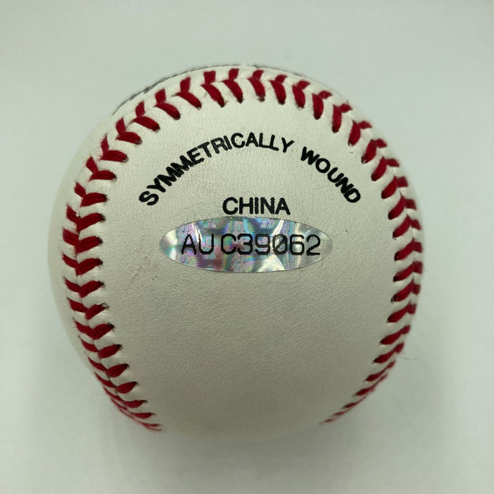 Michael Jordan Signed Baseball UDA Upper Deck & Beckett COA