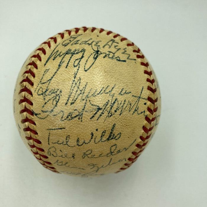 1949 St. Louis Cardinals Team Signed National League Baseball Stan Musial JSA