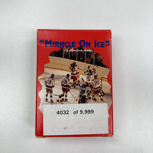 Miracle On Ice 1980 Gold Medal Hockey Rare 50 Card Set Numbered 4032 Of 9999