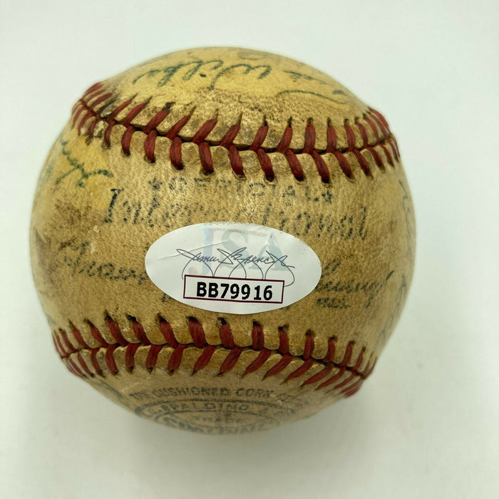 1946 St Louis Cardinals World Series Champs Team Signed Baseball JSA COA