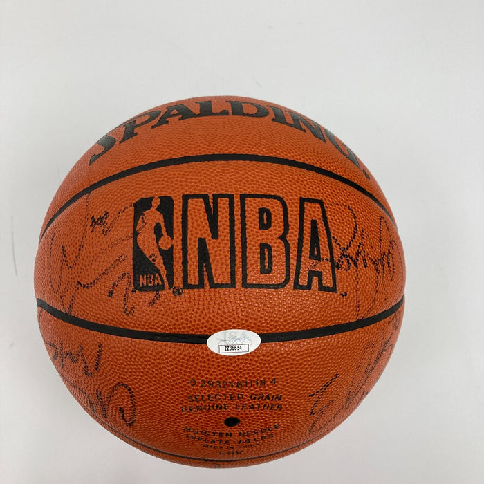 1994-1995 Phoenix Suns Team Signed Game Basketball Charles Barkley JSA COA