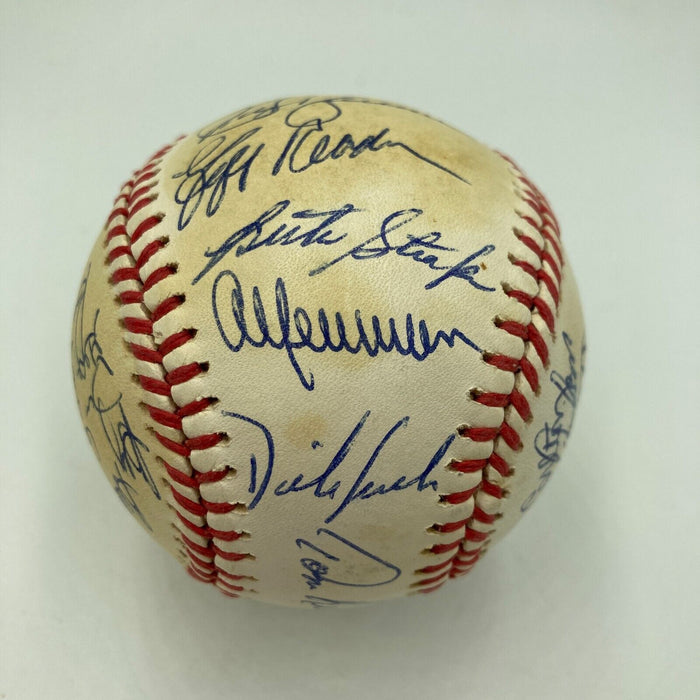 1987 Minnesota Twins World Series Champs Team Signed Baseball JSA COA