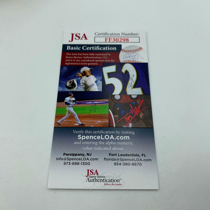 1960's Gaylord Perry Early Career Signed American League Joe Cronin Baseball JSA