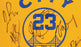 2016–17 Golden State Warriors NBA Champs Team Signed Jersey Beckett COA