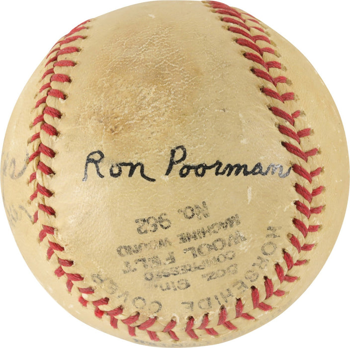 Gil Hodges & Don Drysdale Signed Baseball JSA COA
