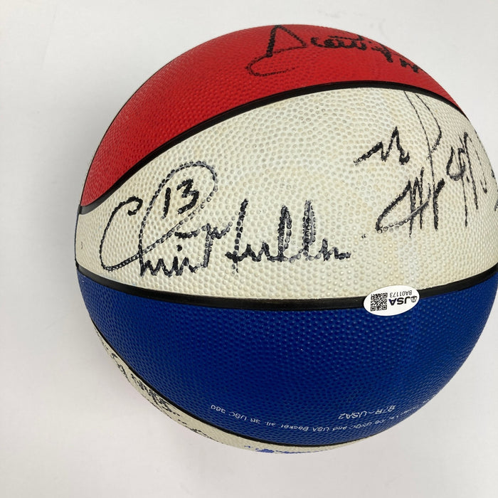1992 Dream Team Olympics Team USA Signed Basketball Michael Jordan 12 Sigs JSA