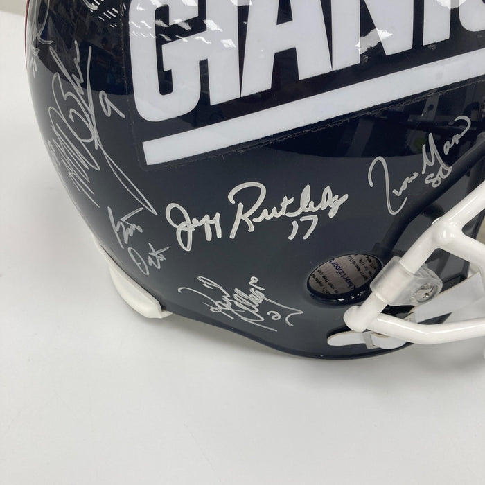 1987 & 1991 New York Giants Super Bowl Champs Team Signed Helmet JSA COA