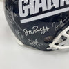 1987 & 1991 New York Giants Super Bowl Champs Team Signed Helmet JSA COA
