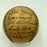 1946 Detroit Tigers Team Signed Official American League Harridge Baseball