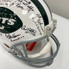 1969 New York Jets Super Bowl Champs Team Signed Authentic Game Helmet Steiner