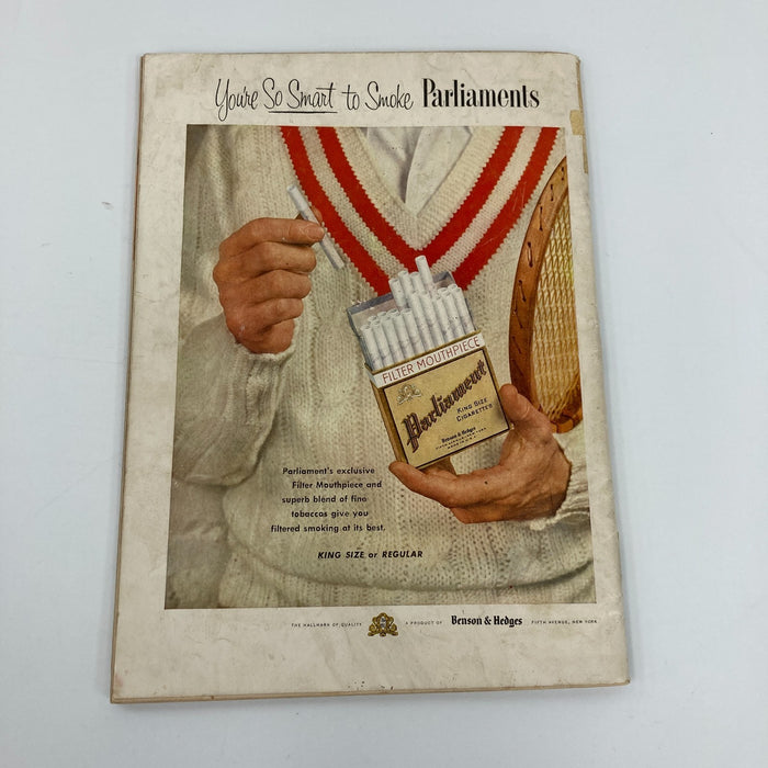 Eddie Mathews Signed 1954 Sports Illustrated First Issue JSA COA