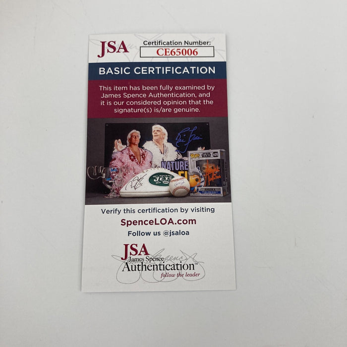 Cal Ripken Jr. Signed Baltimore Orioles Cooperstown Baseball Bat JSA COA