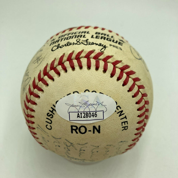 1986 World Series Signed National League Baseball From World Series Umpire JSA