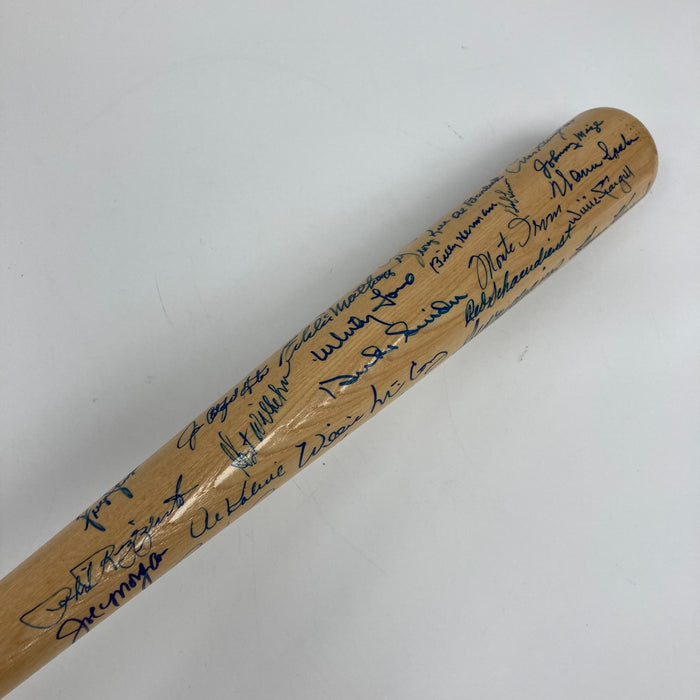 Ted Williams Willie Mays Hall Of Fame Multi Signed Baseball Bat 42 Sigs Beckett