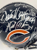 1985 Chicago Bears Super Bowl Champs Team Signed Helmet Walter Payton JSA COA