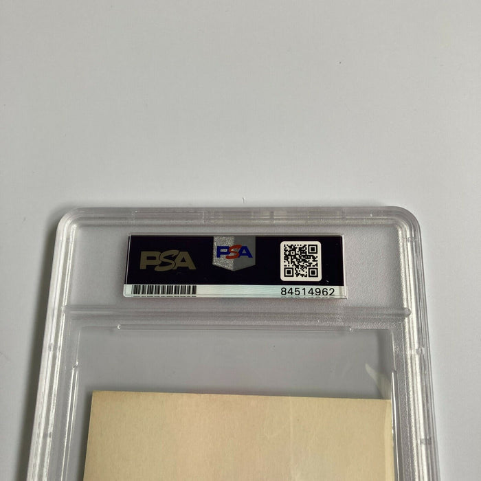 Duffy Dyer Signed 1969 New York Mets Shea Stadium Postcard PSA DNA RARE