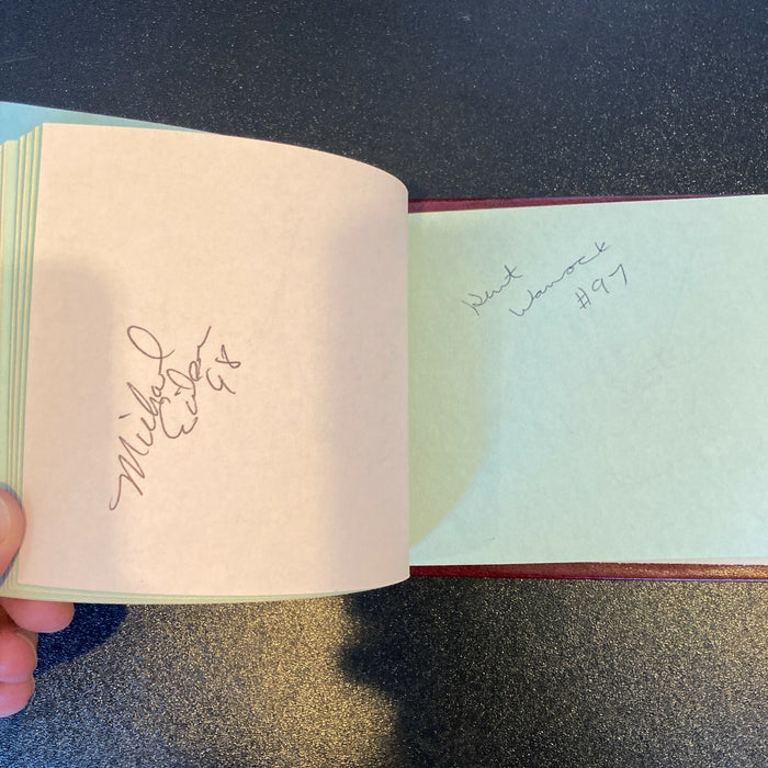 1986 Pittsburgh Steelers Signed Auto Autograph Album 75 Signatures