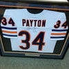 Walter Payton Signed Authentic Chicago Bears Jersey Framed Beckett COA