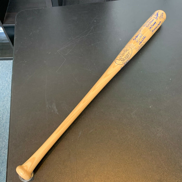 Beautiful Tom Seaver Bob Gibson Nolan Ryan No Hitter Pitchers Signed Bat JSA COA