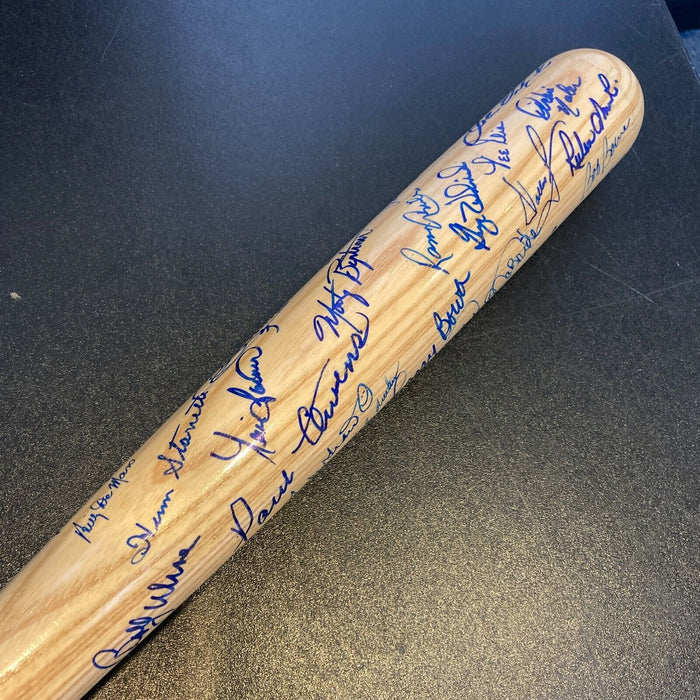 1980 Philadelphia Phillies World Series Champs Team Signed Bat 25+ Sigs JSA COA