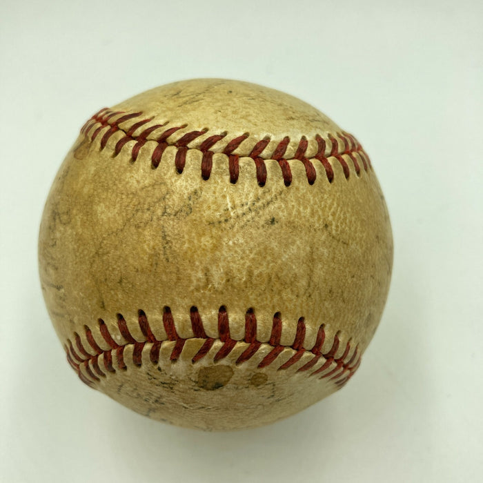 1950's New York Giants Team Signed Official National League Baseball