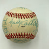 Beautiful 1984 Detroit Tigers World Series Champs Team Signed W.S. Baseball JSA