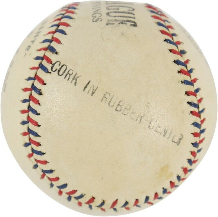 James J. Jim Corbett 1932 Single Signed Baseball The Only One Known PSA DNA COA