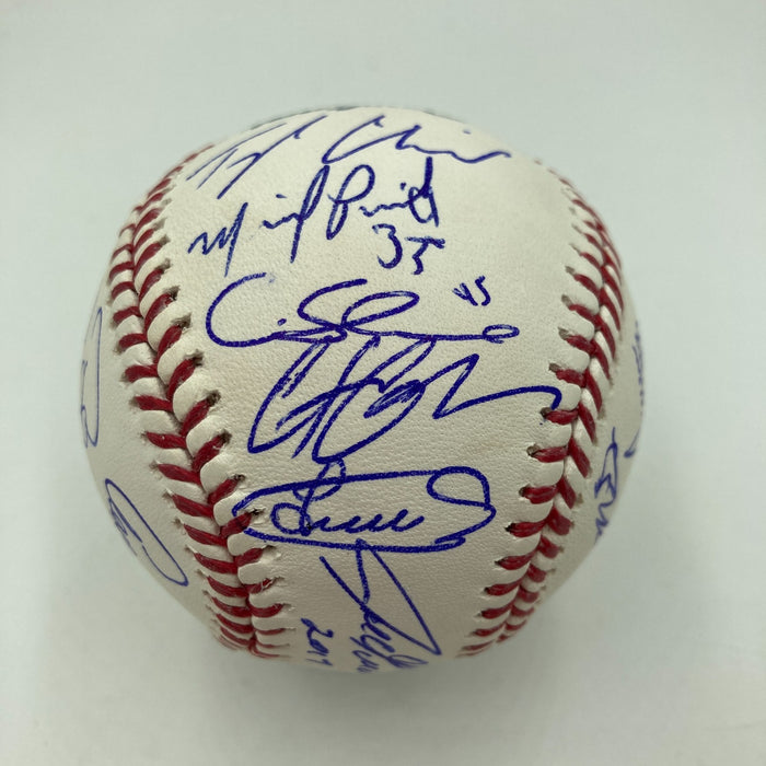 Aaron Judge Rookie 2016 New York Yankees Team Signed MLB Baseball JSA COA