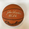 John Wooden UCLA Signed Wilson Official NCAA Basketball With JSA COA