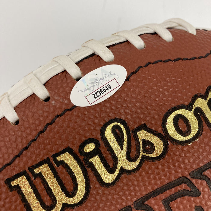 1994 San Francisco 49ers Super Bowl Champs Team Signed Football JSA COA