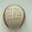 Bill Mazeroski Signed Heavily Inscribed Career STAT Baseball Reggie Jackson COA