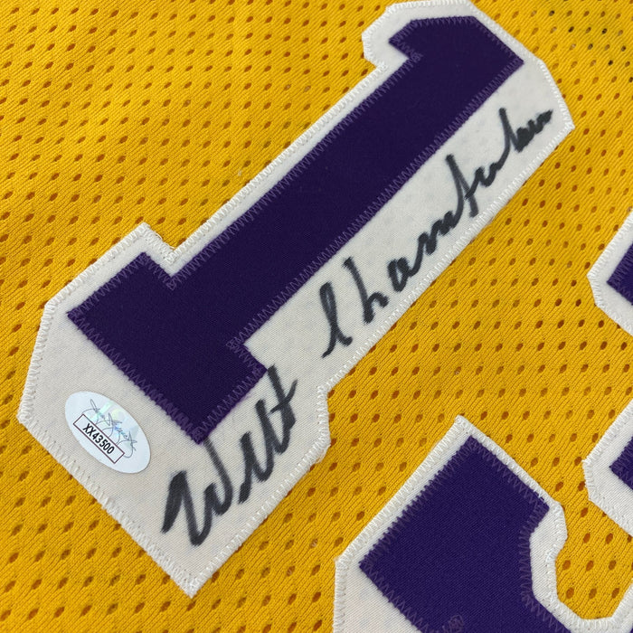 Wilt Chamberlain Signed Authentic Champion Los Angeles Lakers Jersey JSA COA